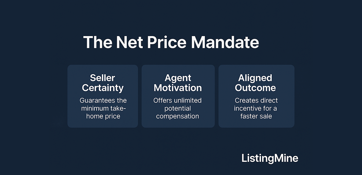 the strategic power of the net price mandate to motivate agents