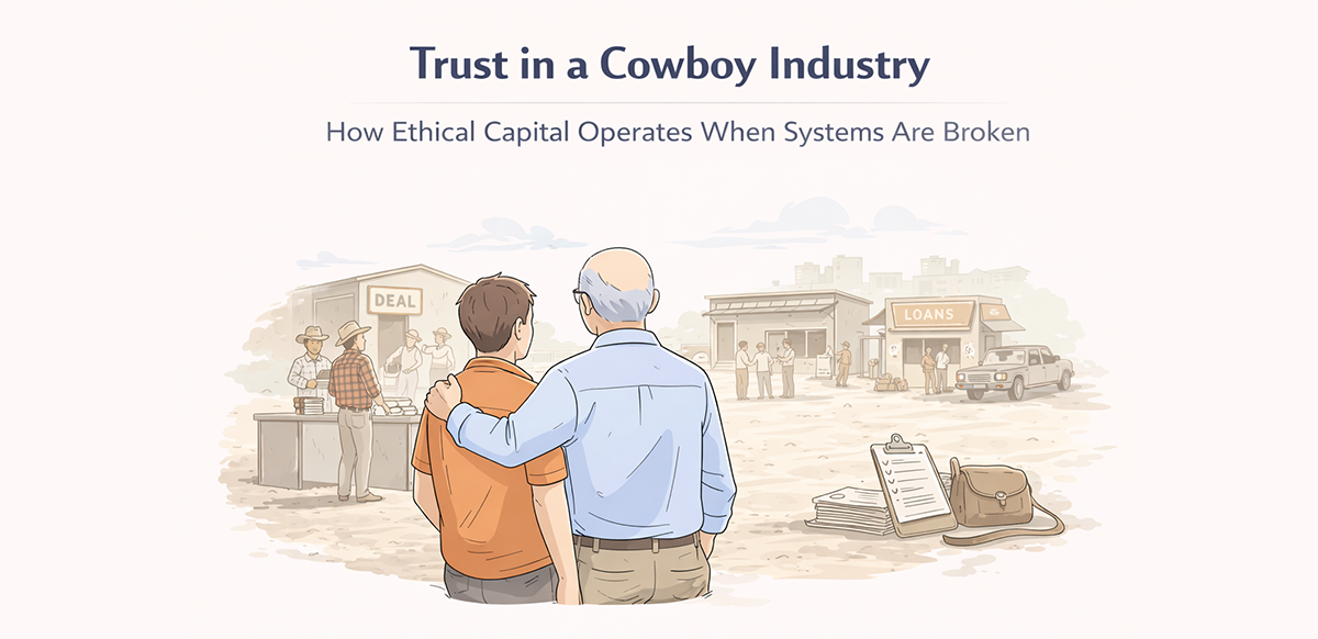 trust-in-a-cowboy-industry-how-ethical-capital-operates-when-systems-are-broken